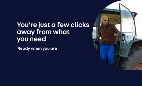You're just a few clicks away from what you need. Ready when you are