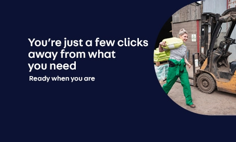 You're just a few clicks away from what you need. Ready when you are